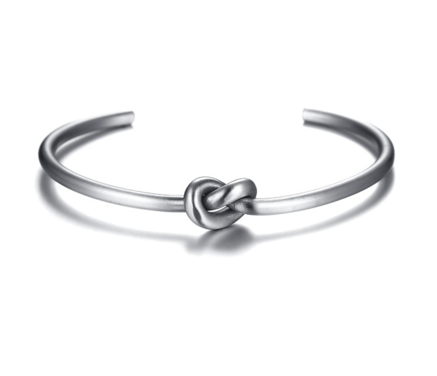 LICA Women Jewelry Stainless Steel Wire Bangle 18k Gold Plated Knot Bangle Cuff Bracelet