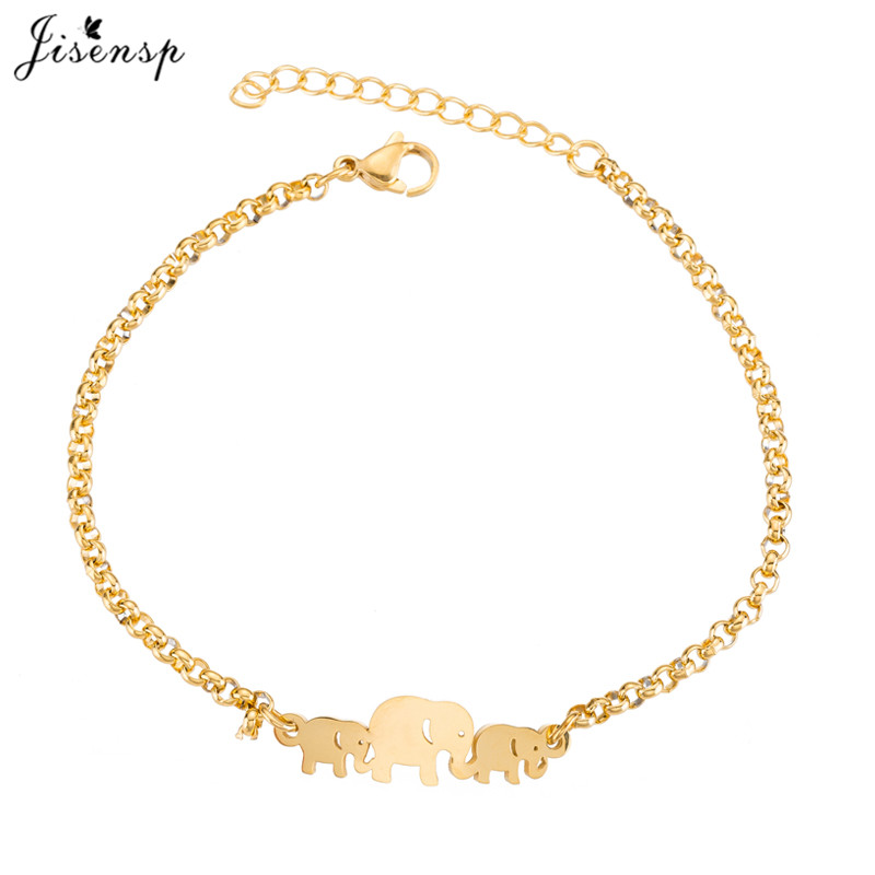 LICA Gold Plated Stainless Steel Animal Bracelets for Women Everyday Jewellery Butterfly Charm Bracelet Femme Wedding Gift