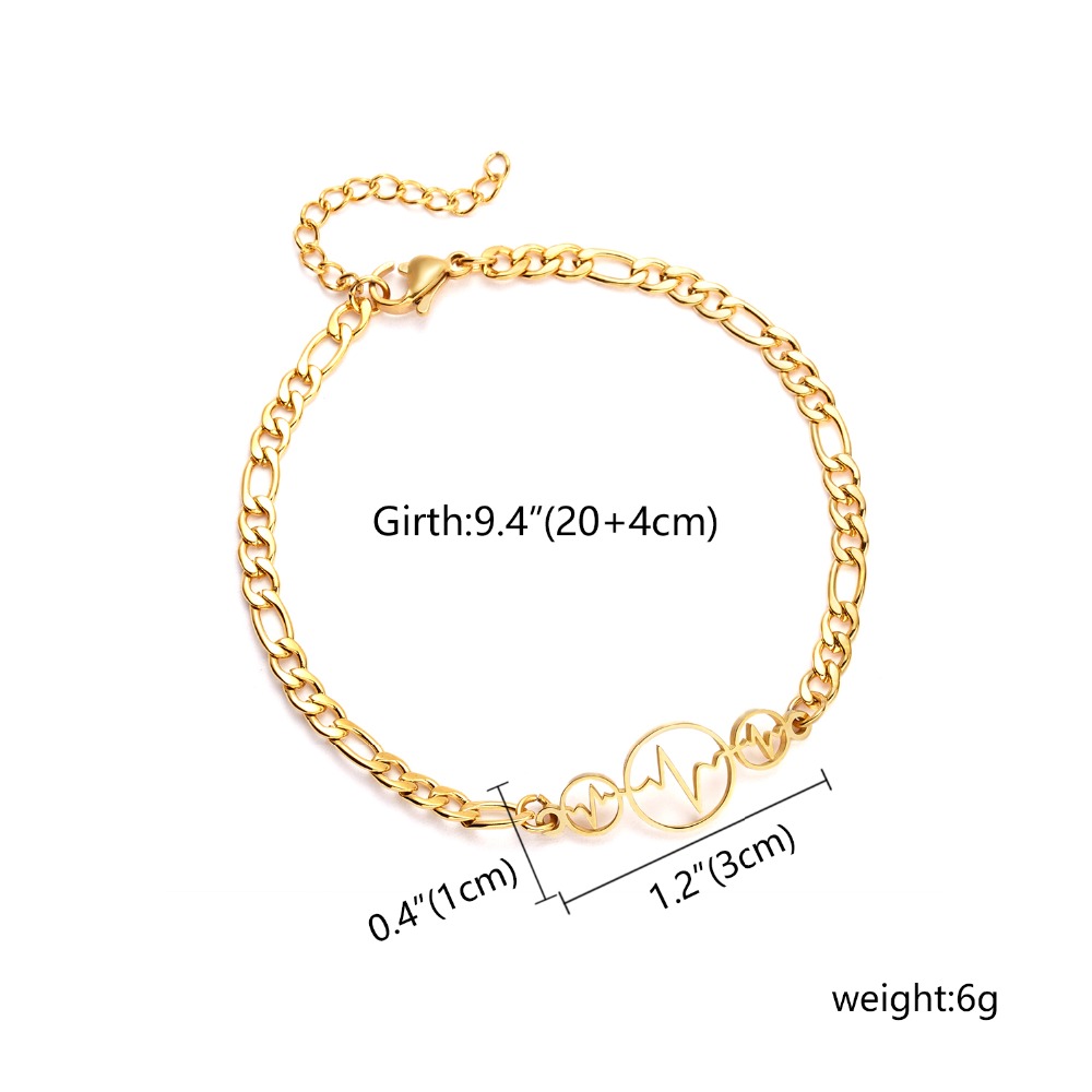 LICA Minimalism Style Stainless Steel Love Snow Infinite Bracelet Fashion Trendy Charm Bracelet Women Fashion Party Jewelry Multiple Styles