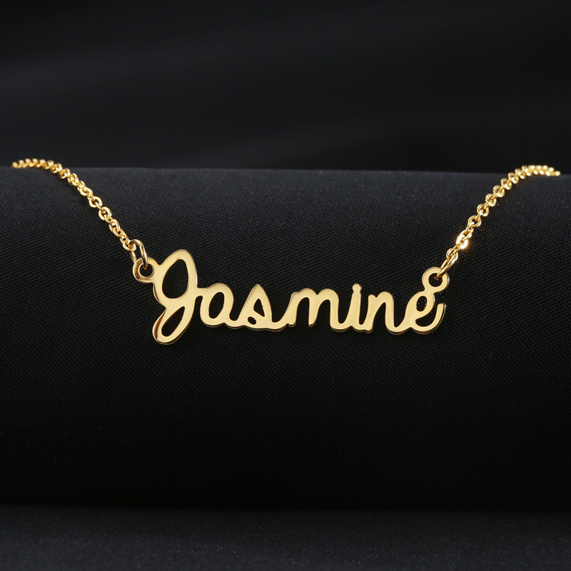 LICA Personalized Name Necklace,Custom Name Necklace, Custom Jewelry, Custom Necklace, Necklace Women, Customized Gift for Her