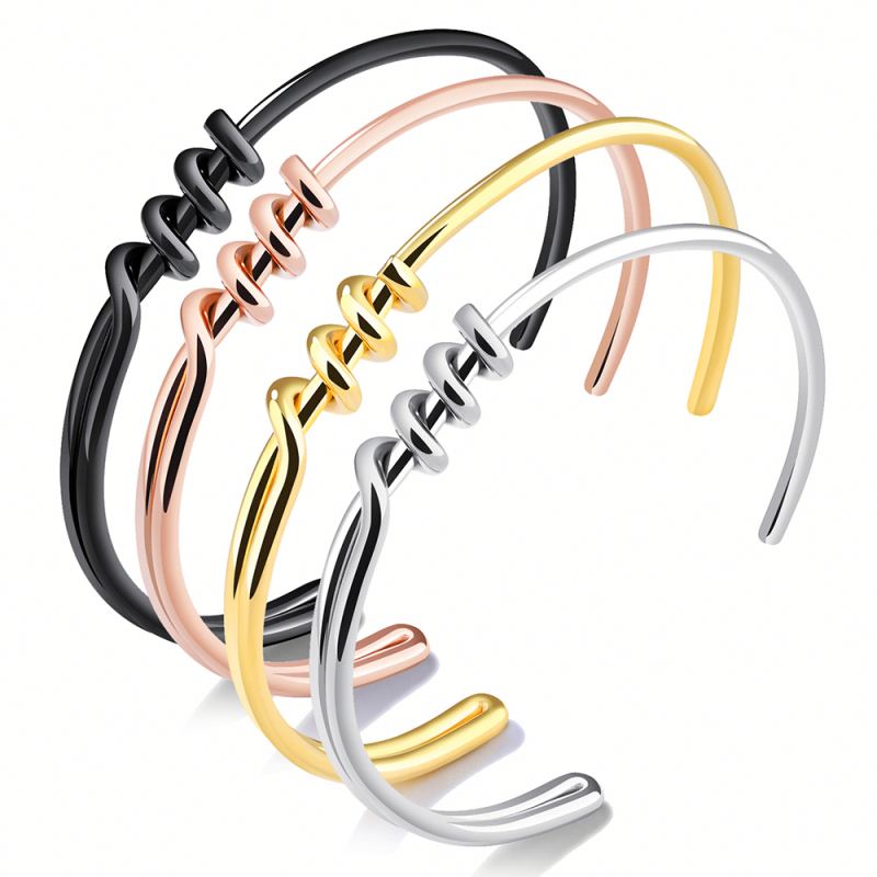 LICA Wholesale Men Jeweley Custom Stainless Steel Cuff Bangle Personalized Bracelet