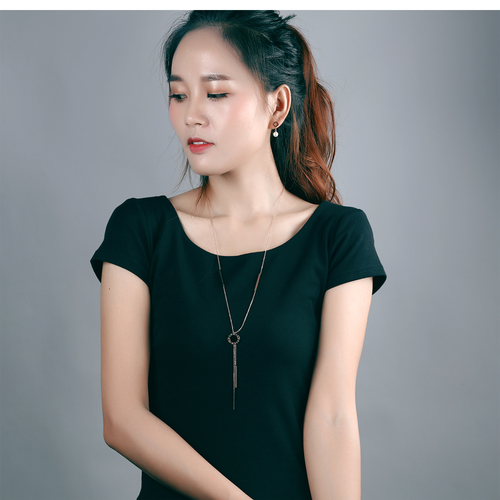 Innovative Products Female Fashion Gold Thin Fancy Long Chain Necklace For Women