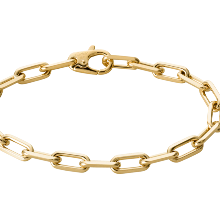 LICA Wholesale Simple Stainless Steel Jewelry Gold Plated Chain Bracelet High Quality Gold Bracelet for Men