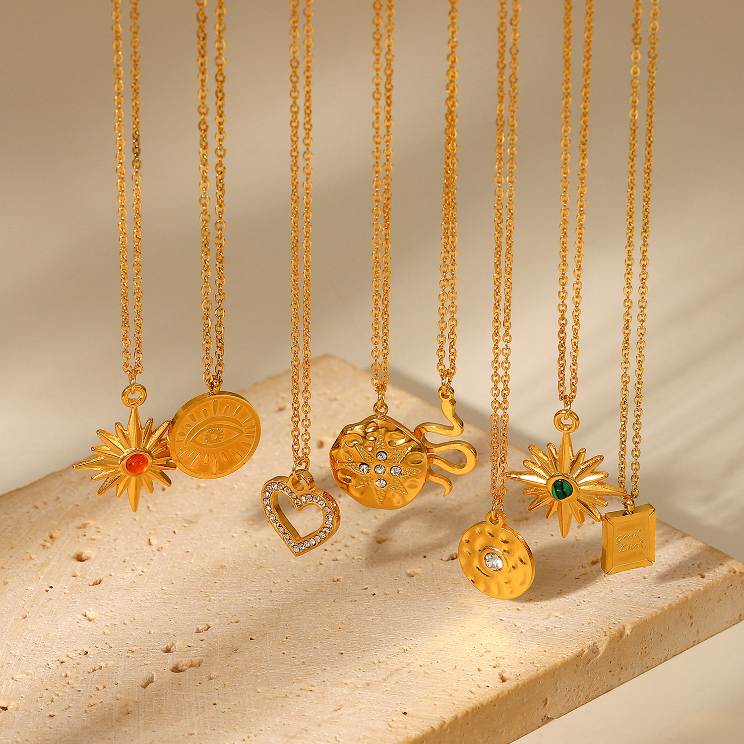 Diversify Stainless Steel Pendant Necklace From China Factory, Wholesale Designs